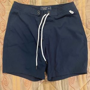 Abercrombie Navy Bathing Suit Mens 28